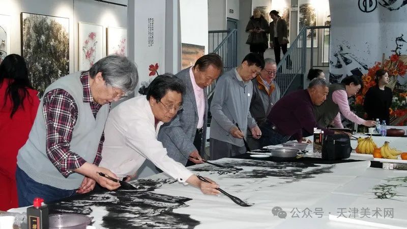 纪念张大千诞辰126周年主题展在天津举行